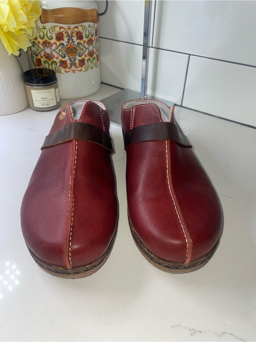 Pikolinos Granada | Women’s Medium Heel Clogs | Size 40 | Arcilla - Picture 2 of 14